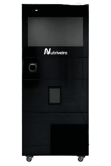 Nutriveiro vending machine black compact design